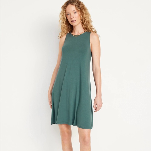 Sleeveless Mini Swing Dress - Picture 2 of 2